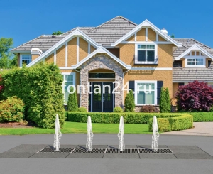 Уличный фонтан "Вектор" 4x1 м