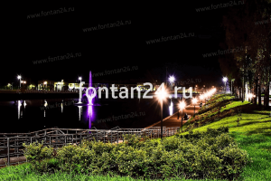 Плавающий фонтан "Корона III", h=8 м