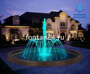 Фонтан для города "Цветок" ø=6,5 м