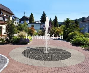 Пешеходный фонтанный комплект "Колесо Фортуны плюс" ø=4 м